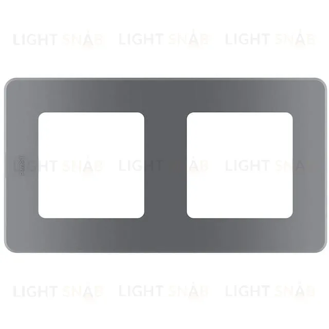 Рамка двойная Daccord (Legrand) INSPIRIA дымчатый 673947 673947