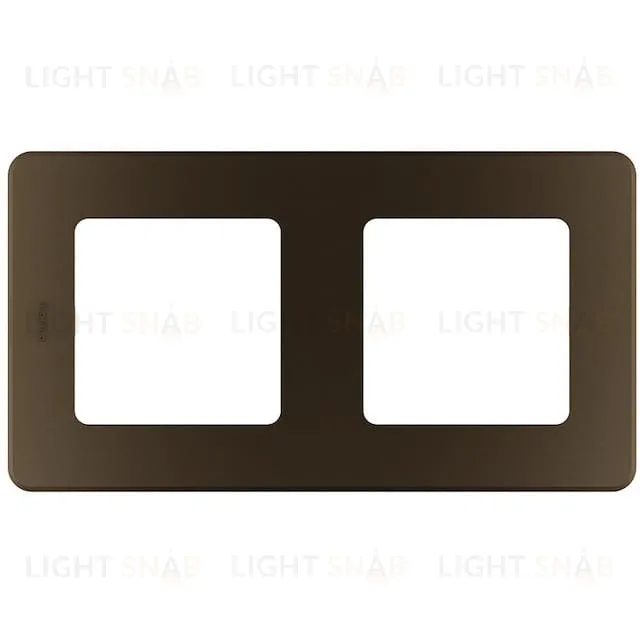 Рамка двойная Daccord (Legrand) INSPIRIA бронза 673949 673949