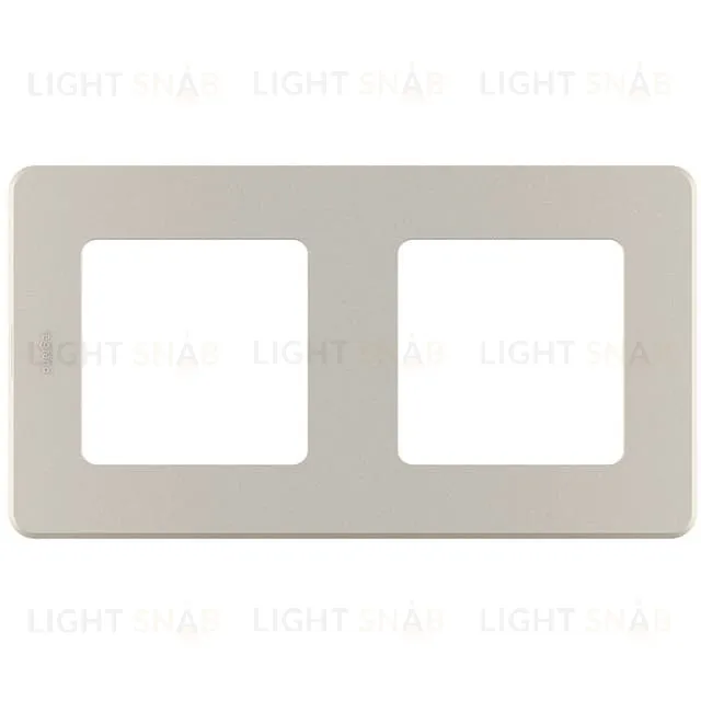 Рамка двойная Daccord (Legrand) INSPIRIA шампань 673948 673948