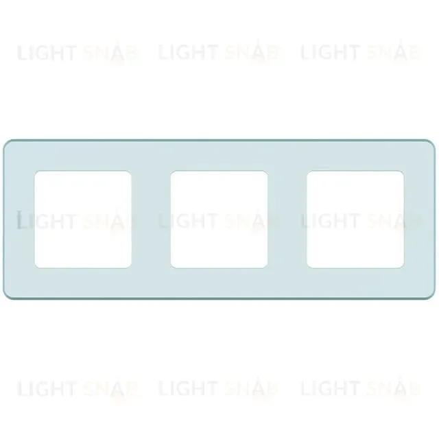 Рамка тройная Daccord (Legrand) INSPIRIA мятный 673955 673955
