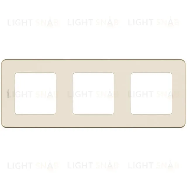 Рамка тройная Daccord (Legrand) INSPIRIA слоновая кость 673951 673951