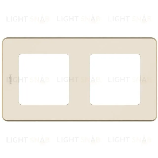 Рамка двойная Daccord (Legrand) INSPIRIA слоновая кость 673941 673941