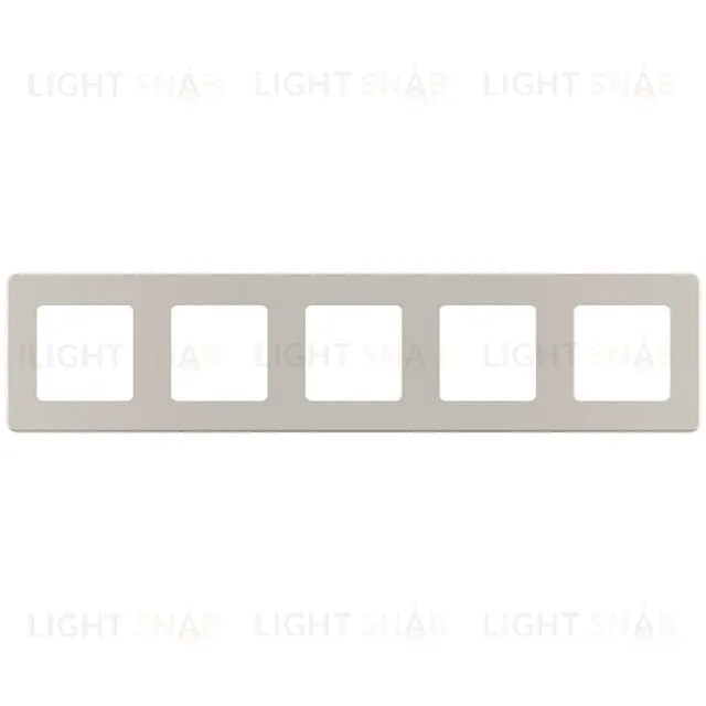 Рамка пятерная Daccord (Legrand) INSPIRIA шампань 673978 673978