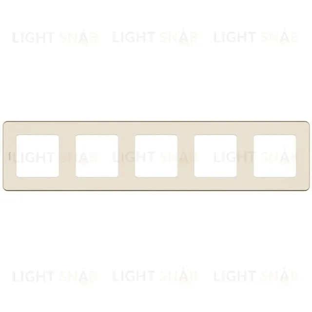 Рамка пятерная Daccord (Legrand) INSPIRIA слоновая кость 673971 673971