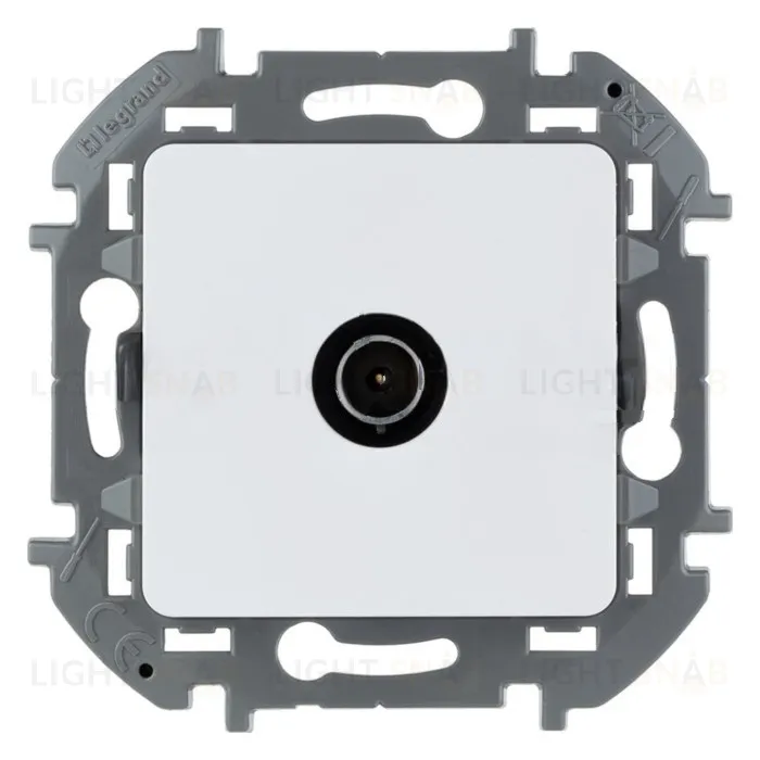 Розетка TV проходная 14 дБ - 5-862 мГц, Daccord (Legrand) INSPIRIA белый 673860 673860