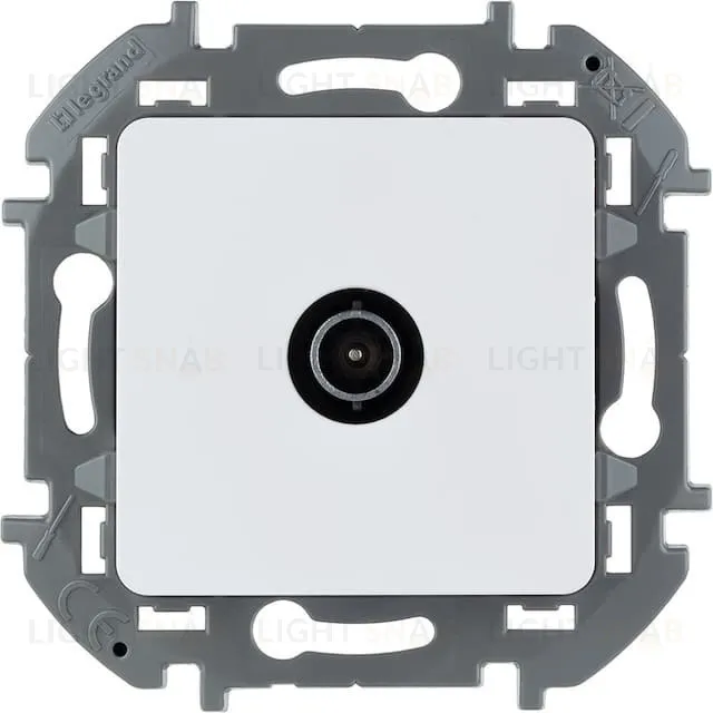 Розетка TV единственная (звезда), Daccord (Legrand) INSPIRIA белый 673850 673850