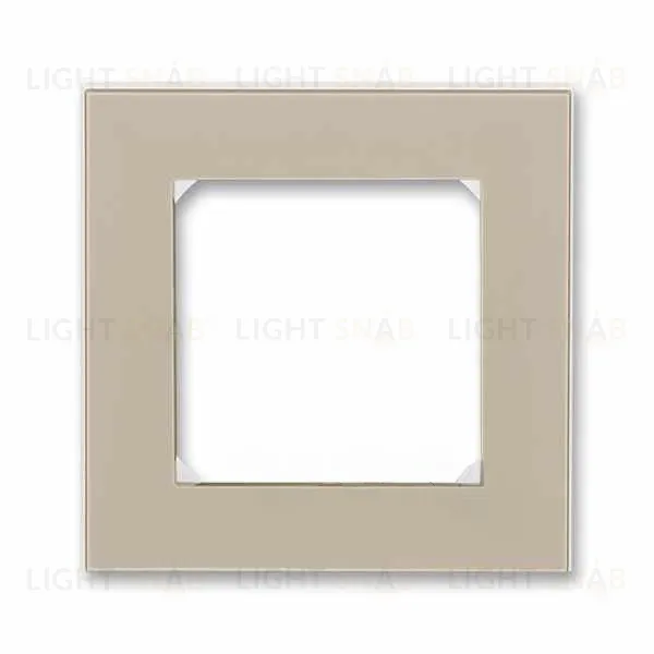 Рамка одинарная ABB Levit кофе макиато-белый 2CHH015010A6018 2CHH015010A6018