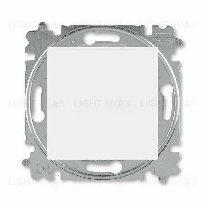 Переключатель одноклавишный ABB Levit (с 2-х мест) 10А, белый-белый 2CHH590645A6003 2CHH590645A6003