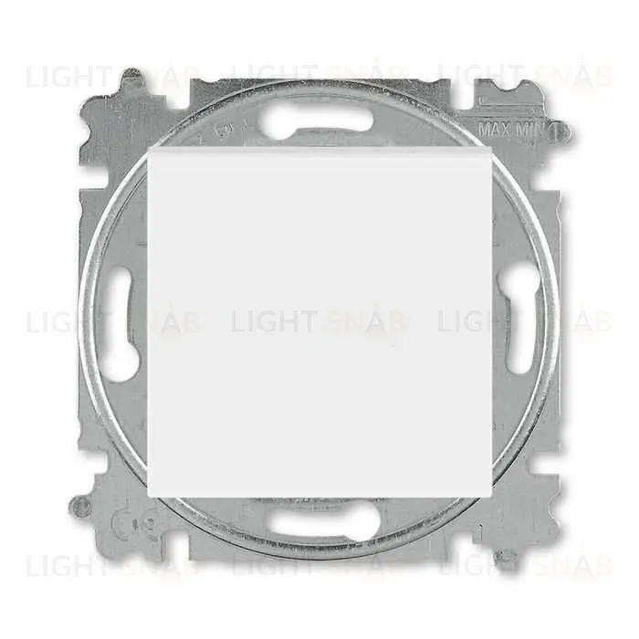 Выключатель одноклавишный перекрестный ABB Levit (из 3-х мест), 10А, белый-ледяной 2CHH590745A6001 2CHH590745A6001