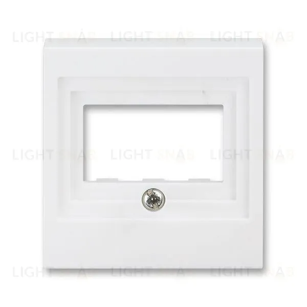 Акустическая розетка двойная ABB Levit, белый 2CKA000230A0464+2CHH290040A4003 2CKA000230A0464 + 2CHH290040A4003