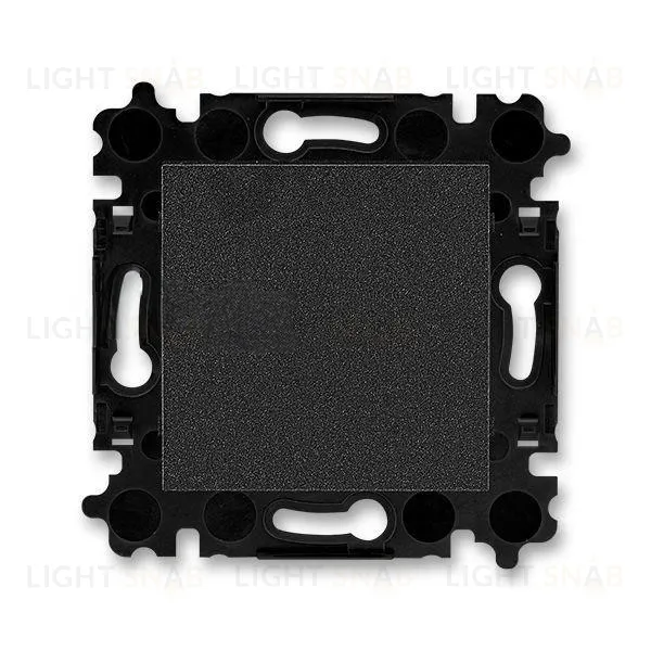 Заглушка с суппортом ABB Levit антрацит 2CHH050001A6063 2CHH050001A6063