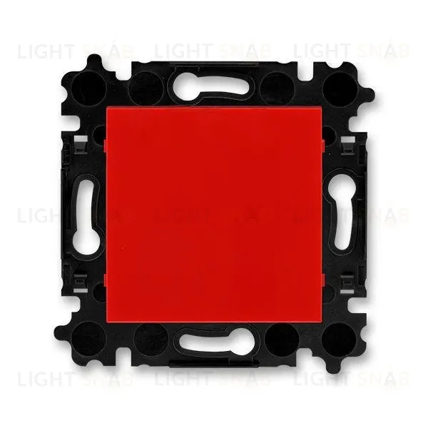 Заглушка с суппортом ABB Levit, красный 2CHH050001A6065 2CHH050001A6065