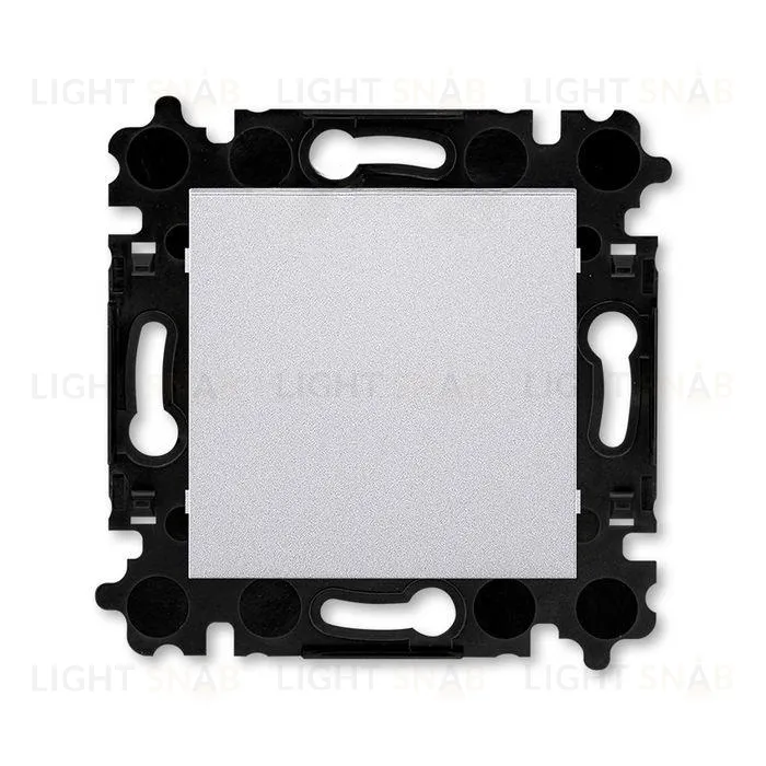 Заглушка с суппортом ABB Levit, серебро 2CHH050001A6070 2CHH050001A6070