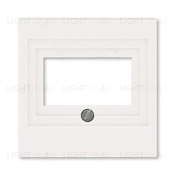 Акустическая розетка двойная ABB Levit, жемчуг 2CKA000230A0464+2CHH290040A4068 2CKA000230A0464 + 2CHH290040A4068