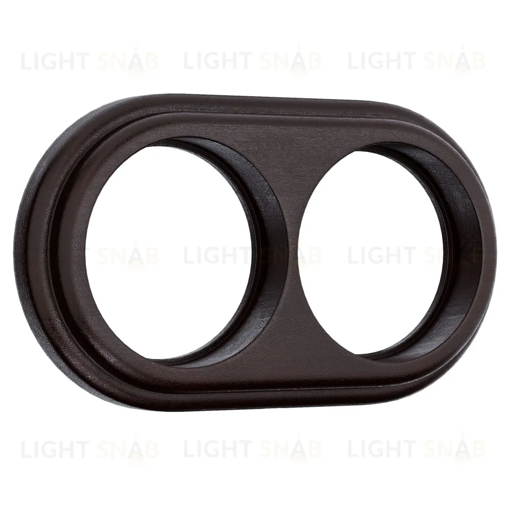 Рамка двойная Werkel Legend венге a050998 a050998