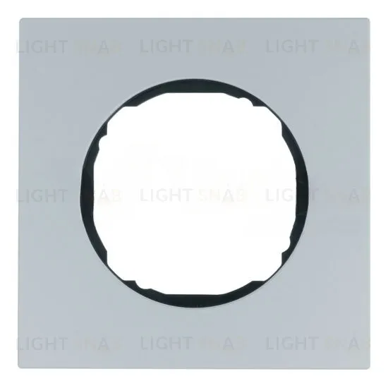 Рамка одинарная для установки заподлицо Berker R.8 анодированный алюминий 10112674 10112674