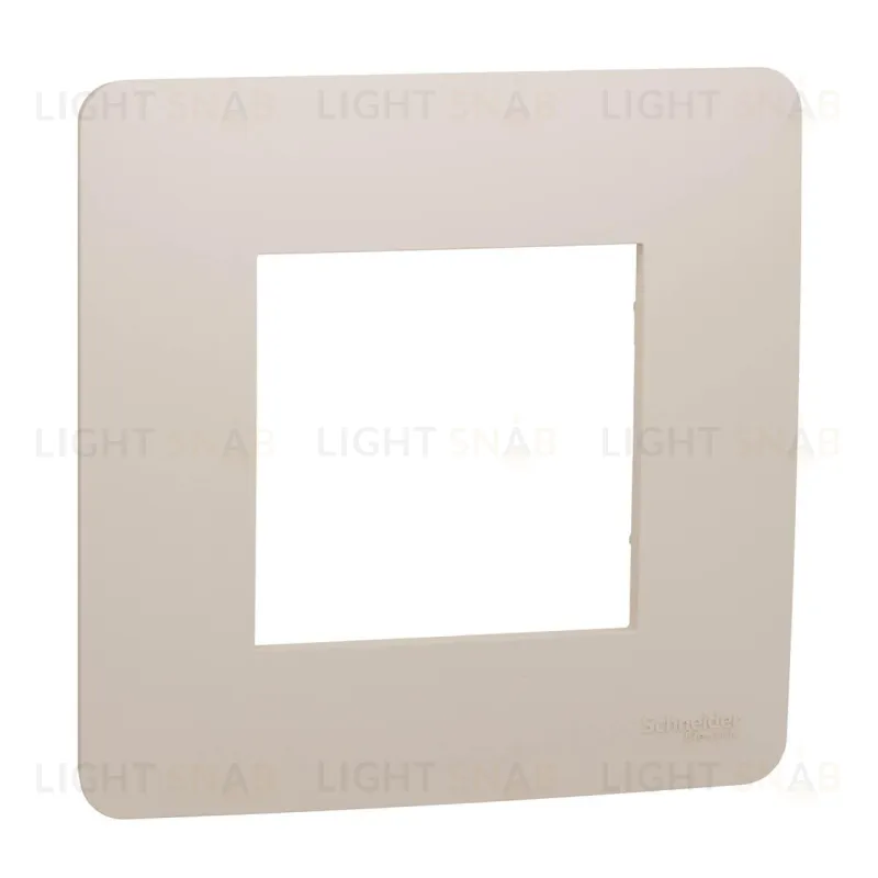 Рамка одинарная Schneider Electric Unica Studio, бежевый NU200244 NU200244