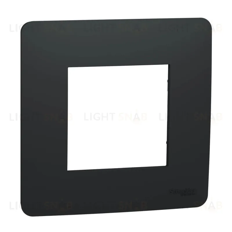 Рамка одинарная Schneider Electric Unica Studio, антрацит NU200254 NU200254