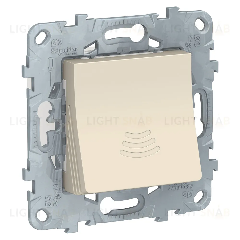 Звонок электронный программируемый 70 дБ 5 мелодий Schneider Unica New, бежевый NU578644 NU578644