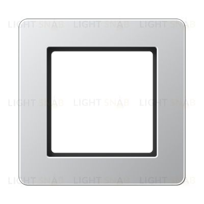 Рамка одинарная Jung A Flow алюминий AF581BFAL AF581BFAL