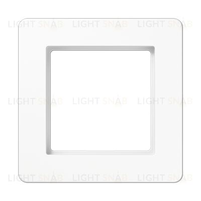 Рамка одинарная Jung A Flow белый глянцевый AF581BFWW AF581BFWW