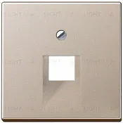 Розетка телефонная одинарная Jung RJ11 EPUAE8UPO+A569-1PLUACH EPUAE8UPO + A569-1PLUACH