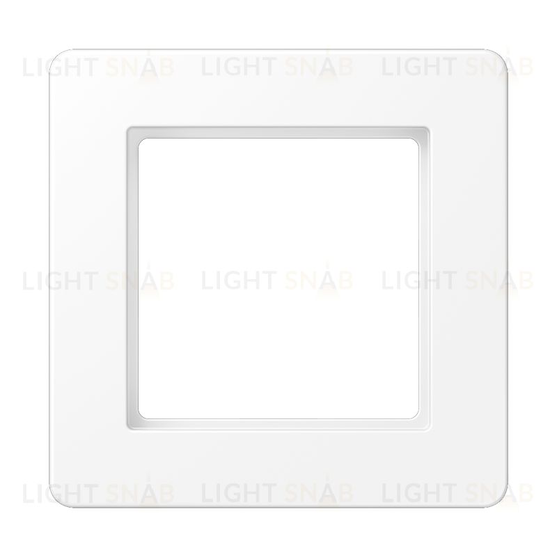 Рамка одинарная Jung A Flow белый матовый AF581BFWWM AF581BFWWM