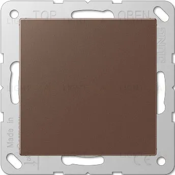 Заглушка с опорной пластиной Jung A594-0MO A594-0MO