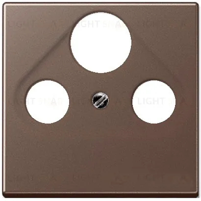 Телевизионная розетка оконечная Jung TV-SAT-FM S4100+A561PLSATMO S4100 + A561PLSATMO