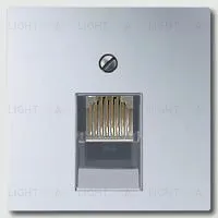 Розетка компьютерная одинарная Jung RJ45 6-й кат. EPUAE8UPOK6+A569-1PLUAAL EPUAE8UPOK6 + A569-1PLUAAL