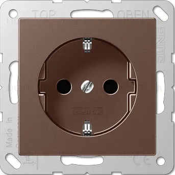 Розетка с заземлением с защитой от детей Jung 16А/250В A1520KIMO A1520KIMO
