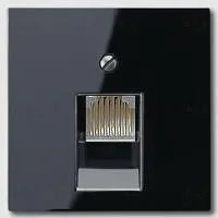 Розетка компьютерная одинарная Jung RJ45 6-й кат. A569-1PLUASW+EPUAE8UPOK6 A569-1PLUASW + EPUAE8UPOK6