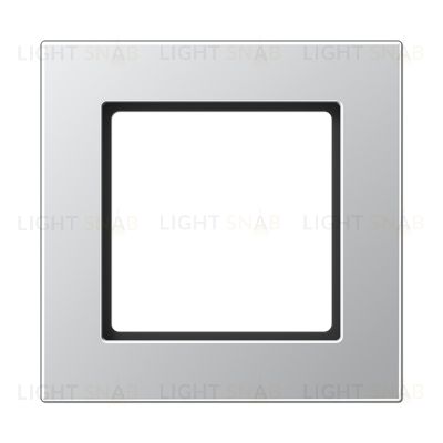 Рамка одинарная Jung A 550 алюминий A5581BFAL A5581BFAL