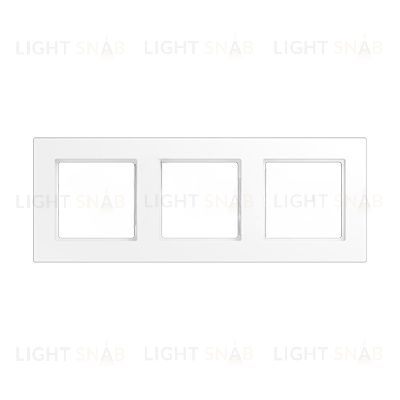 Рамка тройная Jung A 550 белый матовый A5583BFWWM A5583BFWWM