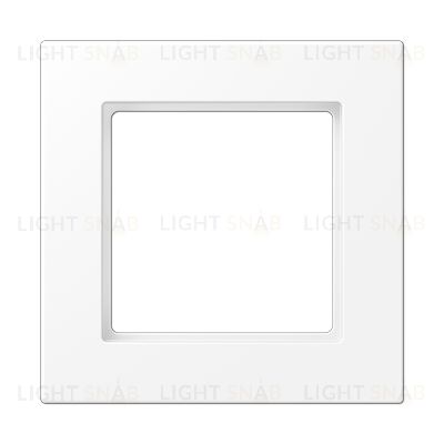 Рамка одинарная Jung A 550 белый матовый A5581BFWWM A5581BFWWM