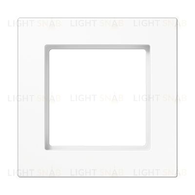 Рамка одинарная Jung A 550 белый глянцевый A5581BFWW A5581BFWW