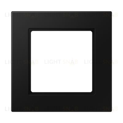 Рамка одинарная Jung A 550 черный матовый A5581BFSWM A5581BFSWM