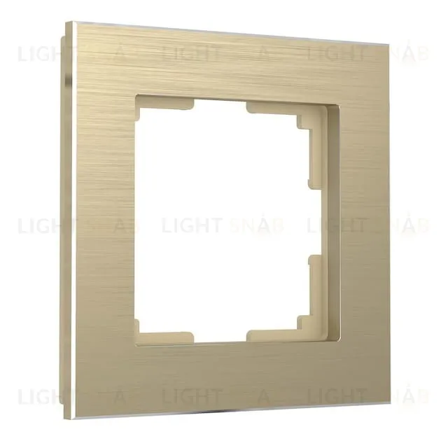 Рамка одинарная Werkel Aluminium, шампань алюминий a052312 a052312