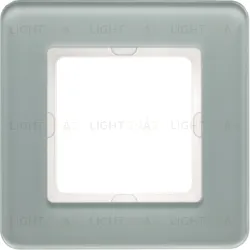 Рамка одинарная Berker Q.7 полярная белизна стекло 10116079 10116079