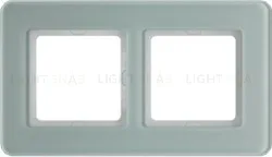 Рамка двойная Berker Q.7 полярная белизна стекло 10126079 10126079