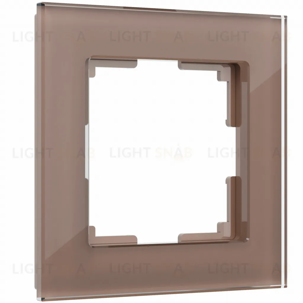 Рамка одинарная Werkel Favorit, латте стекло a058818 a058818