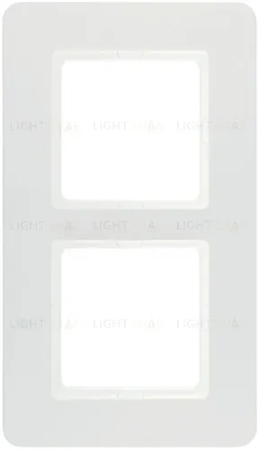 Рамка двойная Berker Q.7 полярная белизна, пластик 10126189 10126189