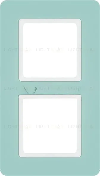 Рамка двойная Berker Q.7 каменно-серый 10126156 10126156