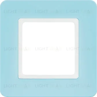 Рамка одинарная Berker Q.7 синий лунный камень 10116157 10116157