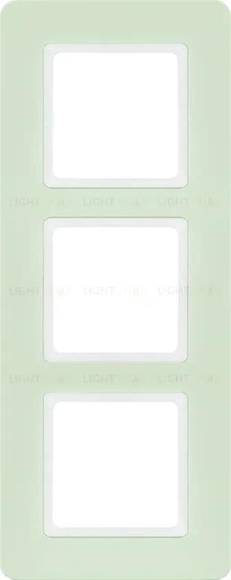 Рамка тройная Berker Q.7 минеральная мята 10136153 10136153