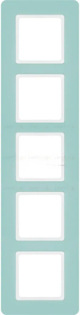 Рамка пятерная Berker Q.7 каменно-серый 10156156 10156156