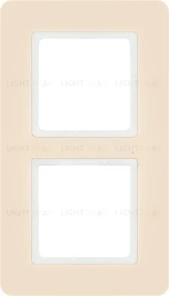 Рамка двойная Berker Q.7 песчаный 10126150 10126150