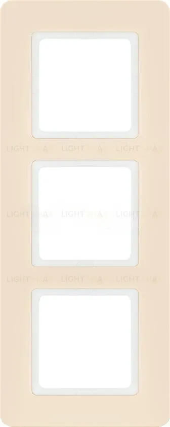 Рамка тройная Berker Q.7 песчаный 10136150 10136150