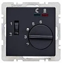 Терморегулятор Berker с выносным датчиком, для электрического теплого пола, 10A/230B 16726086+FRe 525 22 16726086 + FRe 525 22