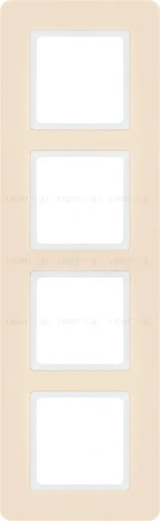 Рамка четверная Berker Q.7 песчаный 10146150 10146150